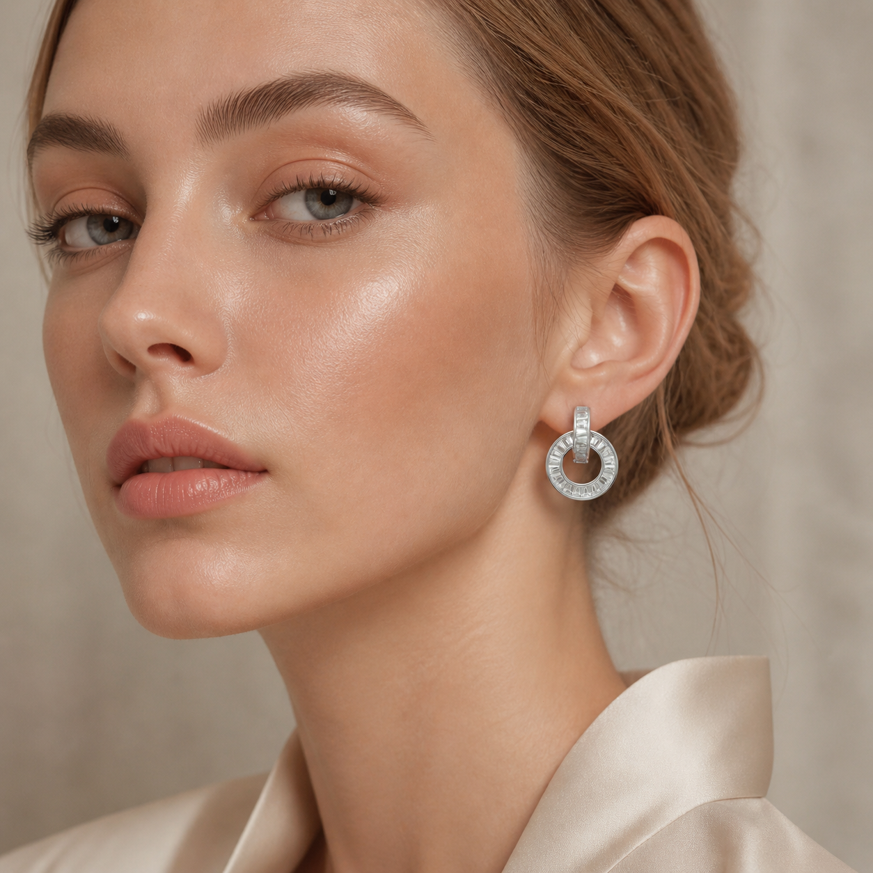Radiant Orbit Link Earrings