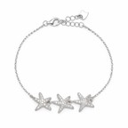 Celestial Glow Silver Bracelet