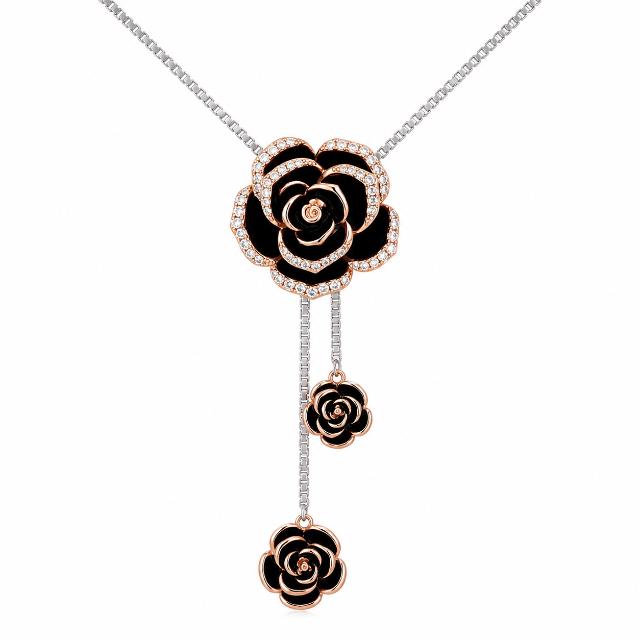 LUXUREASE Signature Charm Necklace