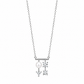Modern Twist Pearl 925 Silver Designer Pendant Chain