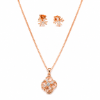 Dazzling Rose Light Pendant Set