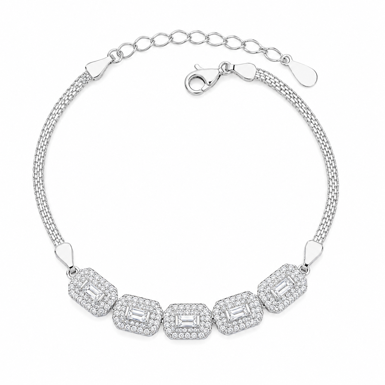 Urban Style Sterling Silver Bracelet