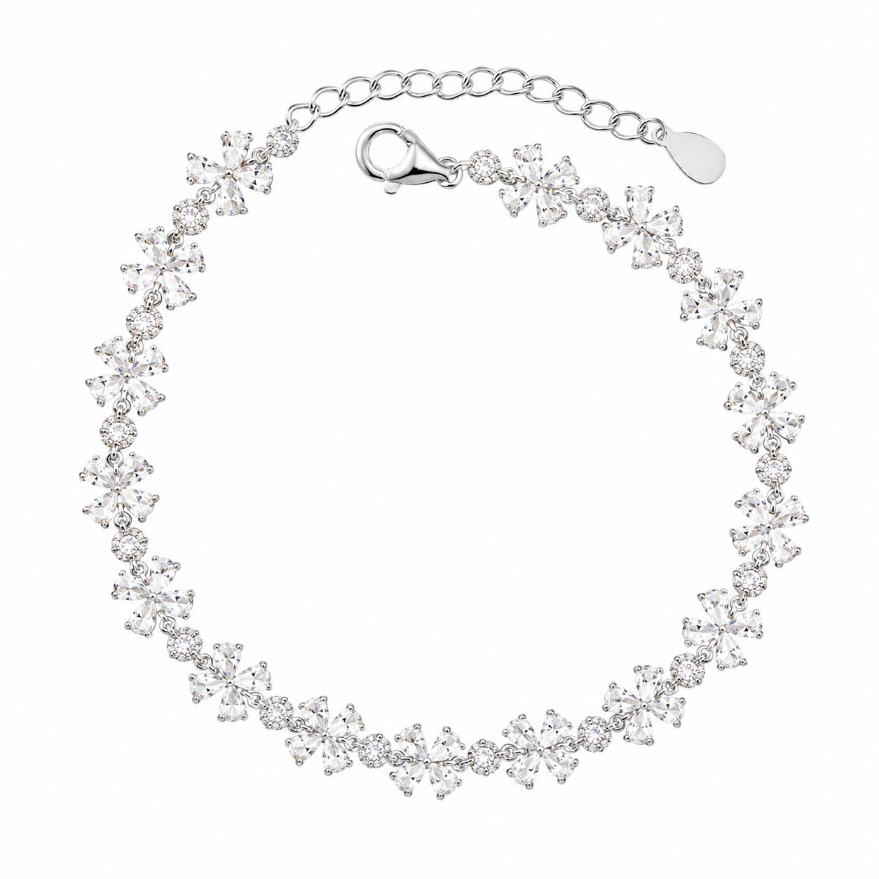 Premium Italian Finish Silver Bracelet