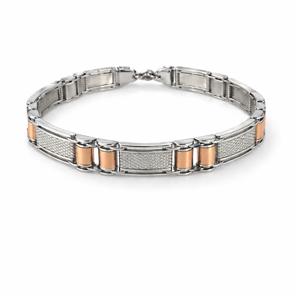 SIGOR Fortune Link 925 Silver Men’s Bracelet