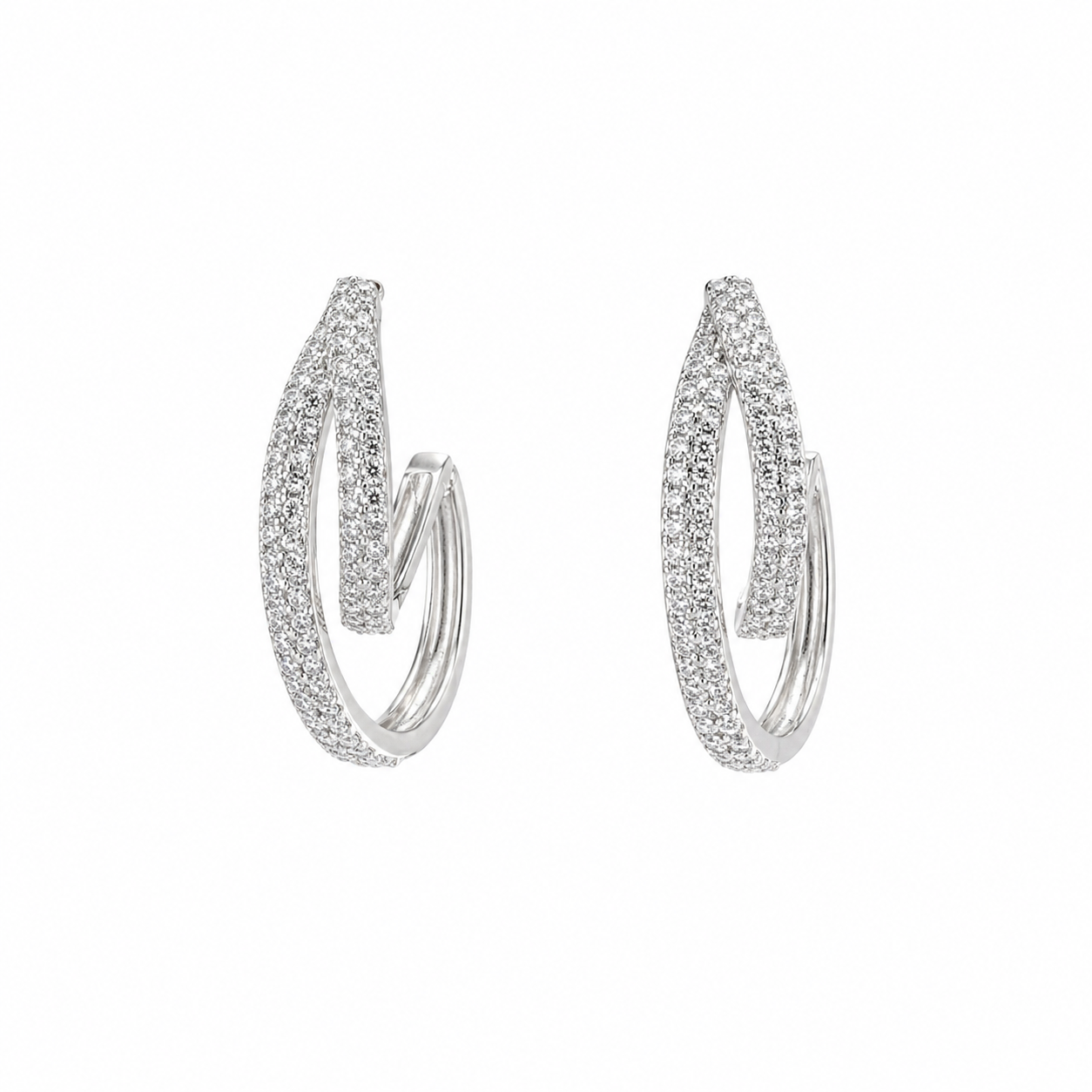 Trendy 925 Silver Bali Earrings – Modern Ethnic Style