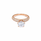 Elegant 925 Sterling Silver Solitaire Ring – Timeless Sparkle