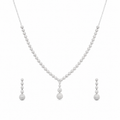 Elegant Glow 925 Silver Necklace