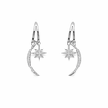 Celestial Crescent Star Earrings