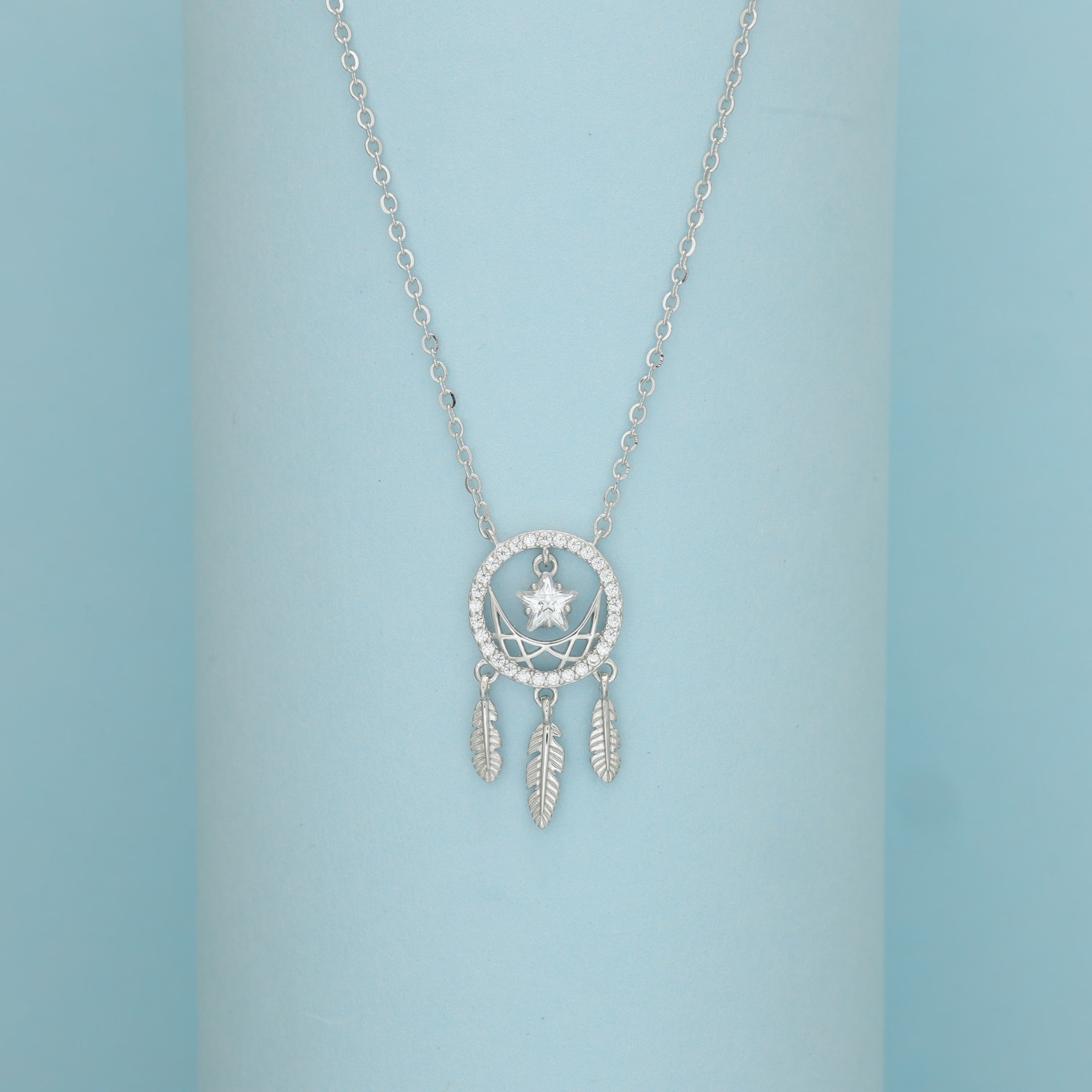 Celestial Dreamcatcher Pendant