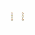 Blush Star Trio Stud Earrings