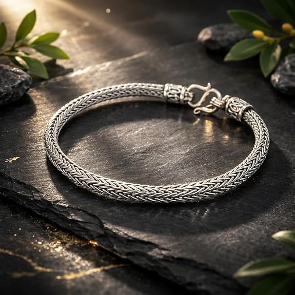 Men’s 925 Silver Fortune Bracelet