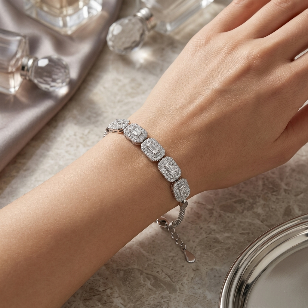 Urban Style Sterling Silver Bracelet