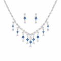 Midnight Sparkle Blue Necklace