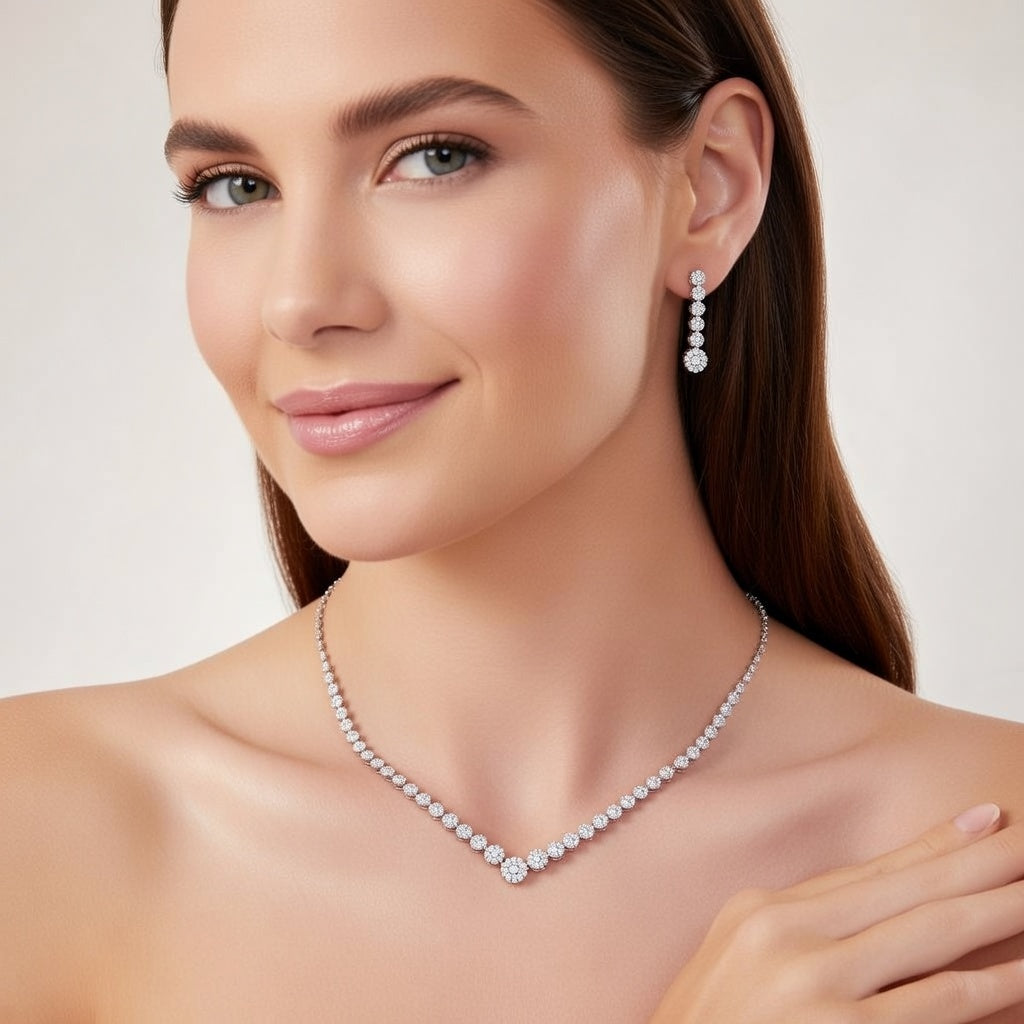 Elegant 925 Silver Minimal Necklace