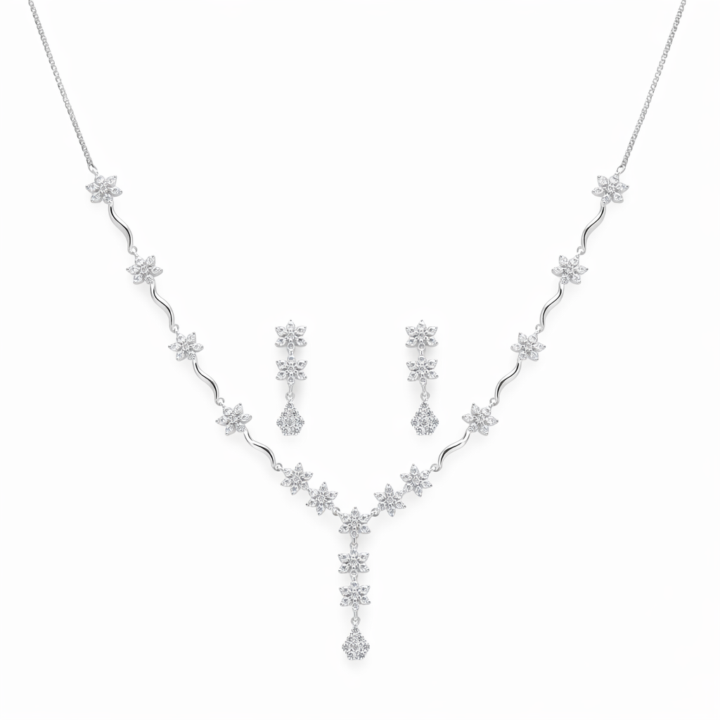 Sleek & Modern Silver Necklace