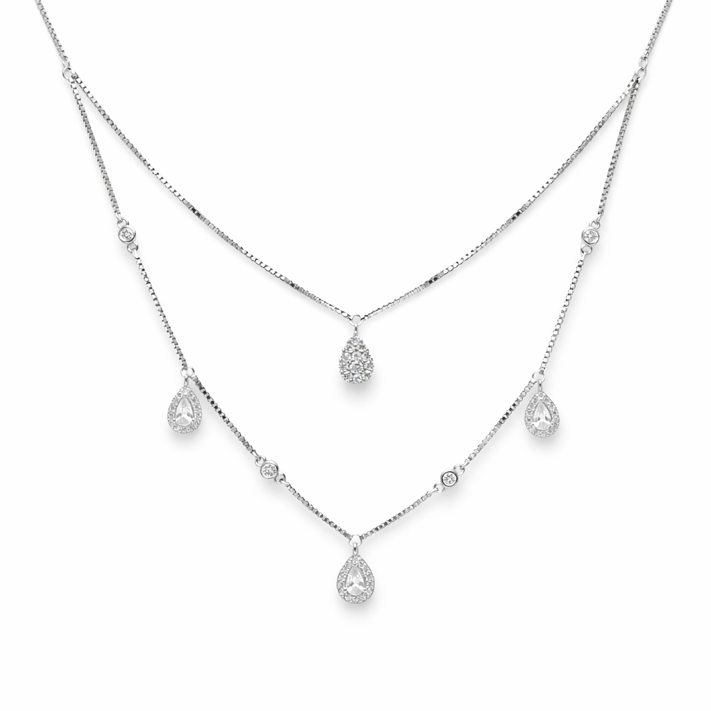 Modern Style 925 Silver Pendant Chain