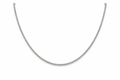 Classic Round Silver Chain for Men
