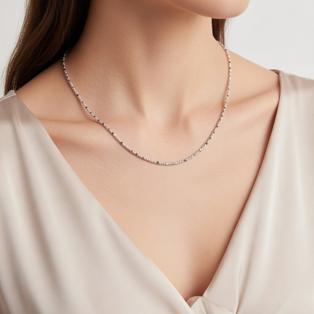 Timeless Grace Silver Chain