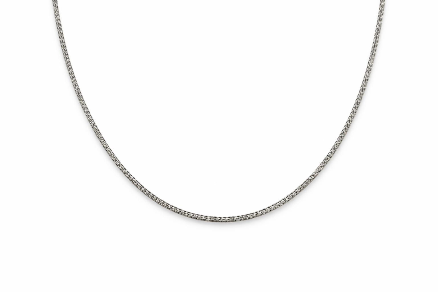 Classic Shine Silver Chain For Man