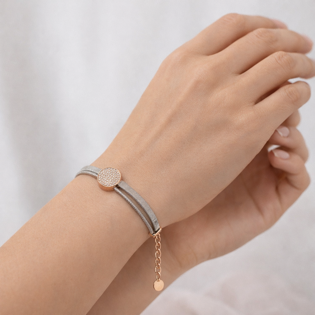 Luxury Look Silver Bracelet