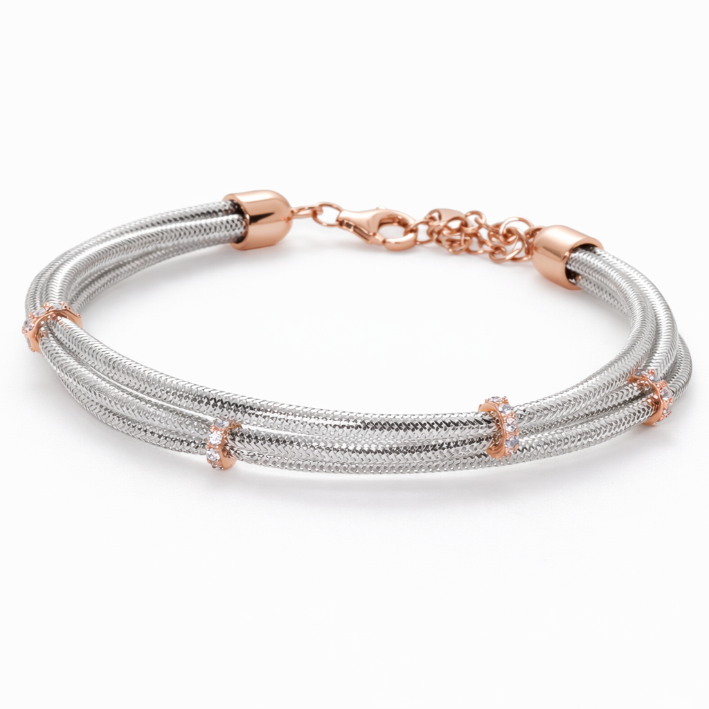Trendy Designer 925 Silver Bracelet for Women