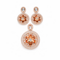 Premium Symmetric Shine Pendant Set Without Chain