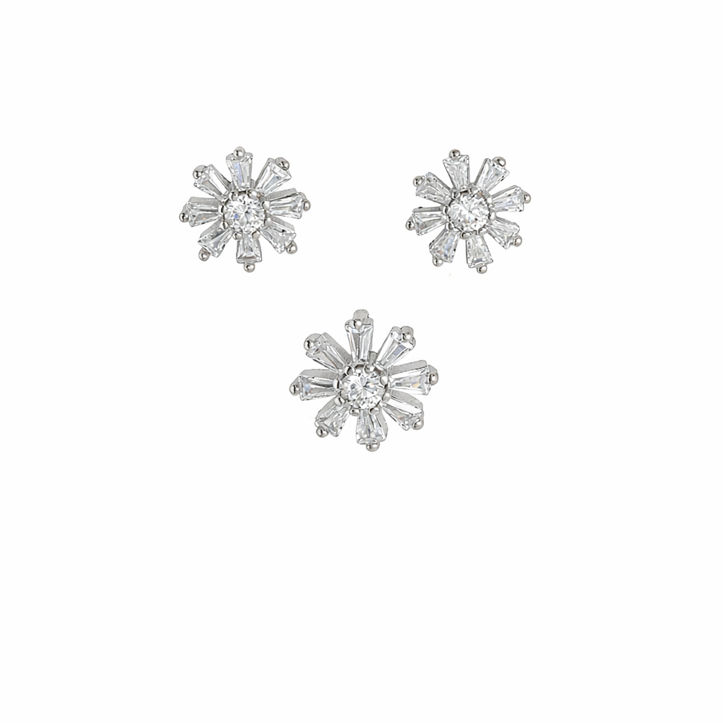 Sigor 925 Silver Pendent set Classic Diamond Glow (without chain )