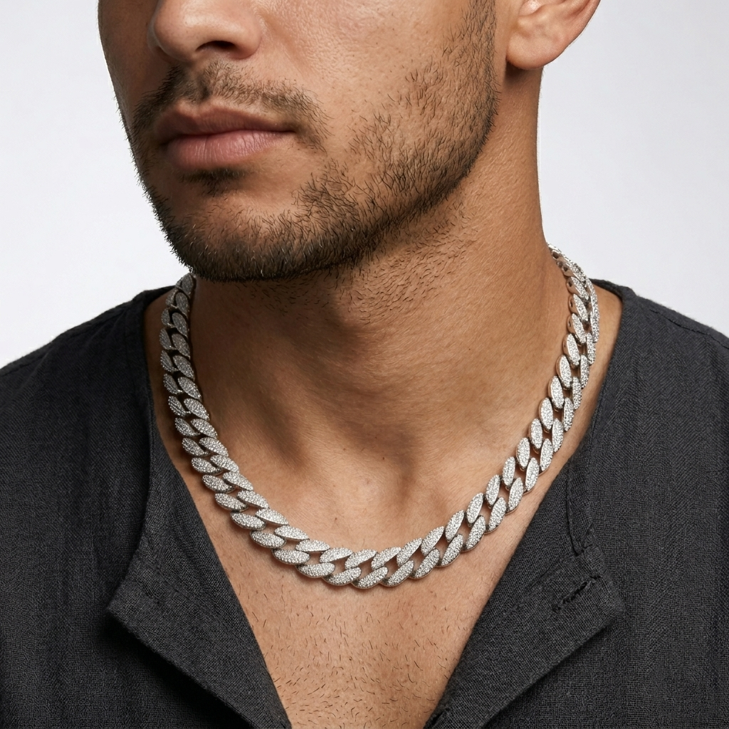 925 Silver Cuban Chain