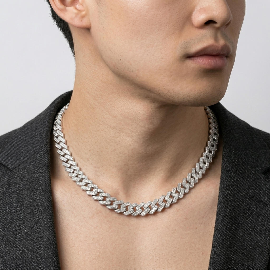 Royal Cuban Men’s Silver Chain