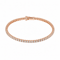Radiant Rose Tennis Bracelet