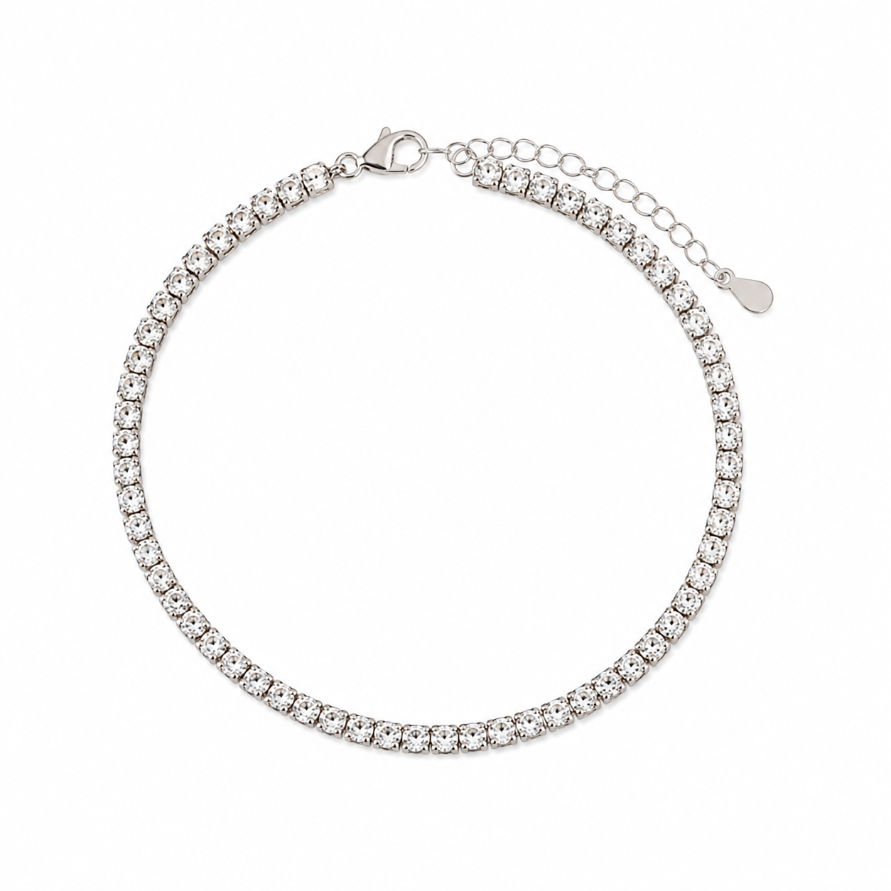 Eternal Shine 925 Silver Tennis Bracelet
