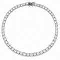 Luxe Glow Sterling Silver Tennis Bracelet