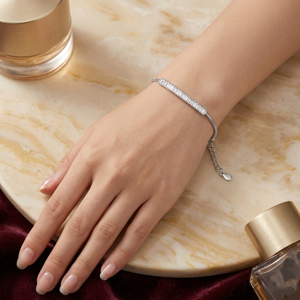 Graceful Harmony Diamond Bracelet