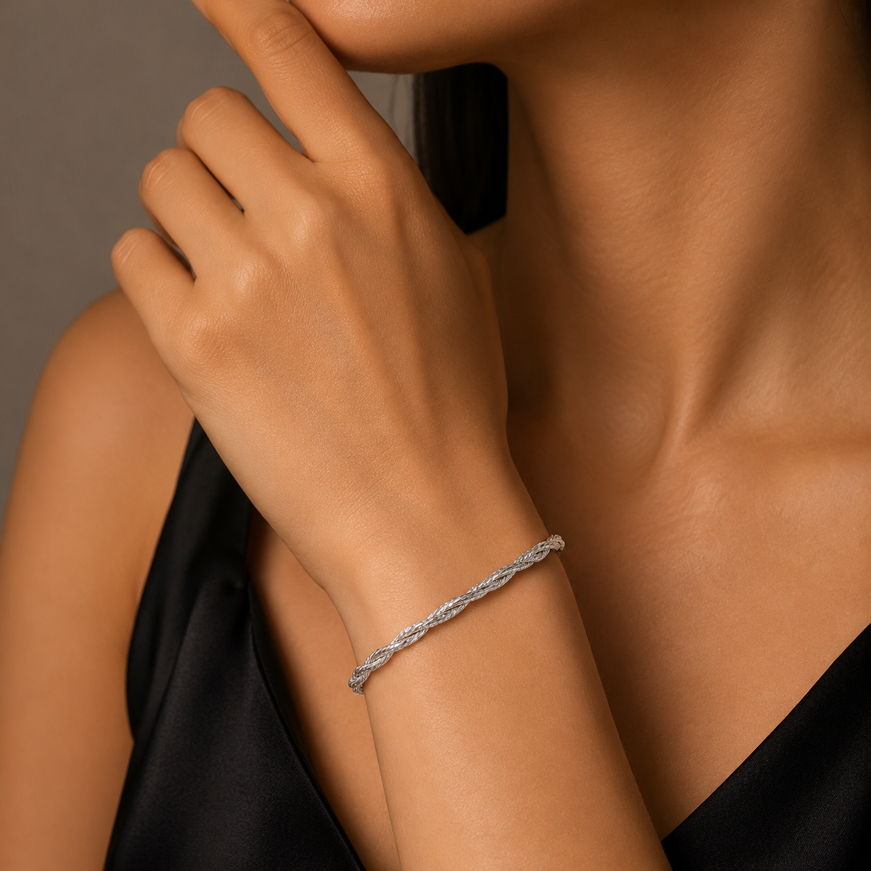 Eternal Glow Sterling Silver Bracelet