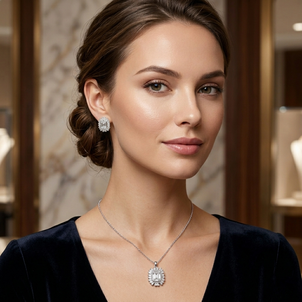 Royal Gleam Pendant Chain