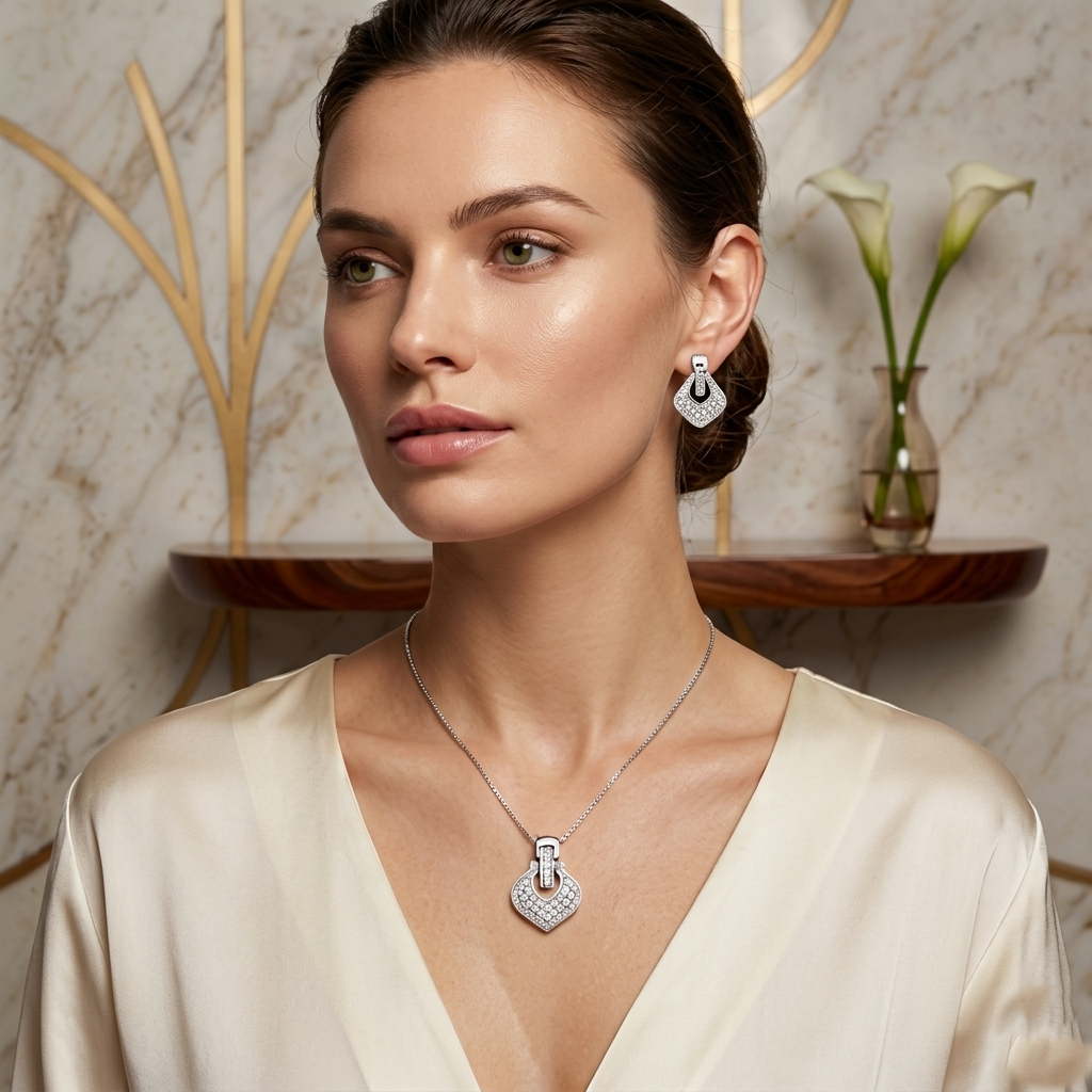 Pure Essence Silver Pendant Chain