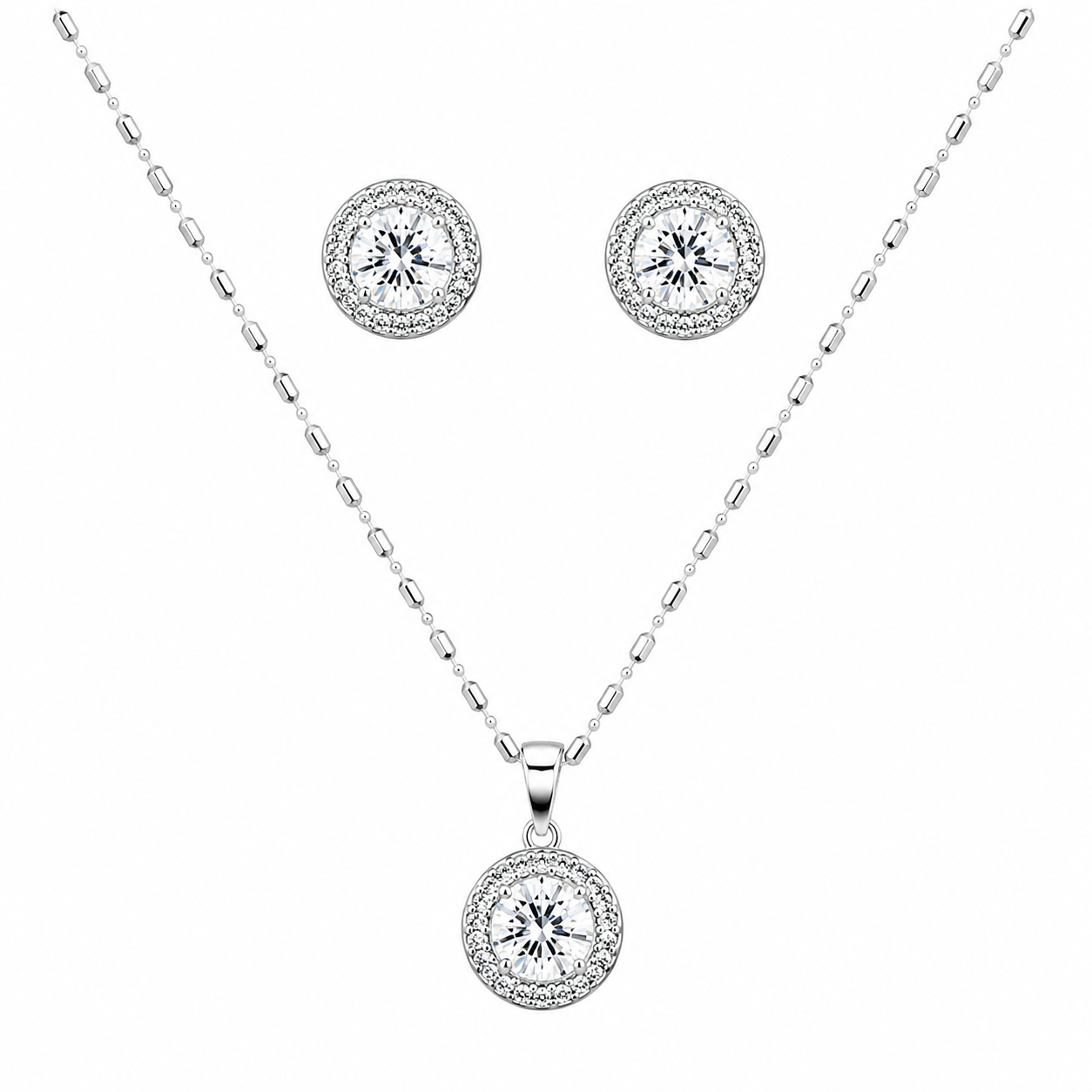 Silver Elegance Pendant Chain