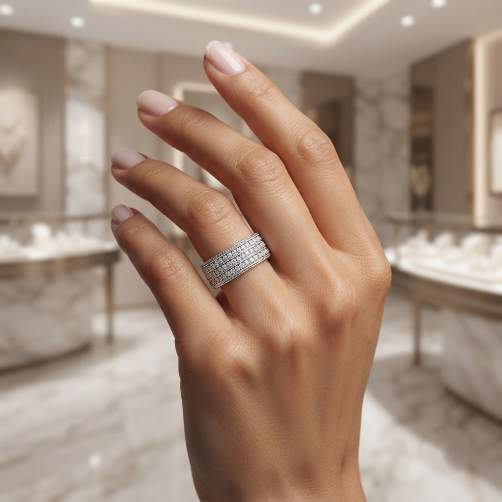 925 Silver Celestia Bloom Ring