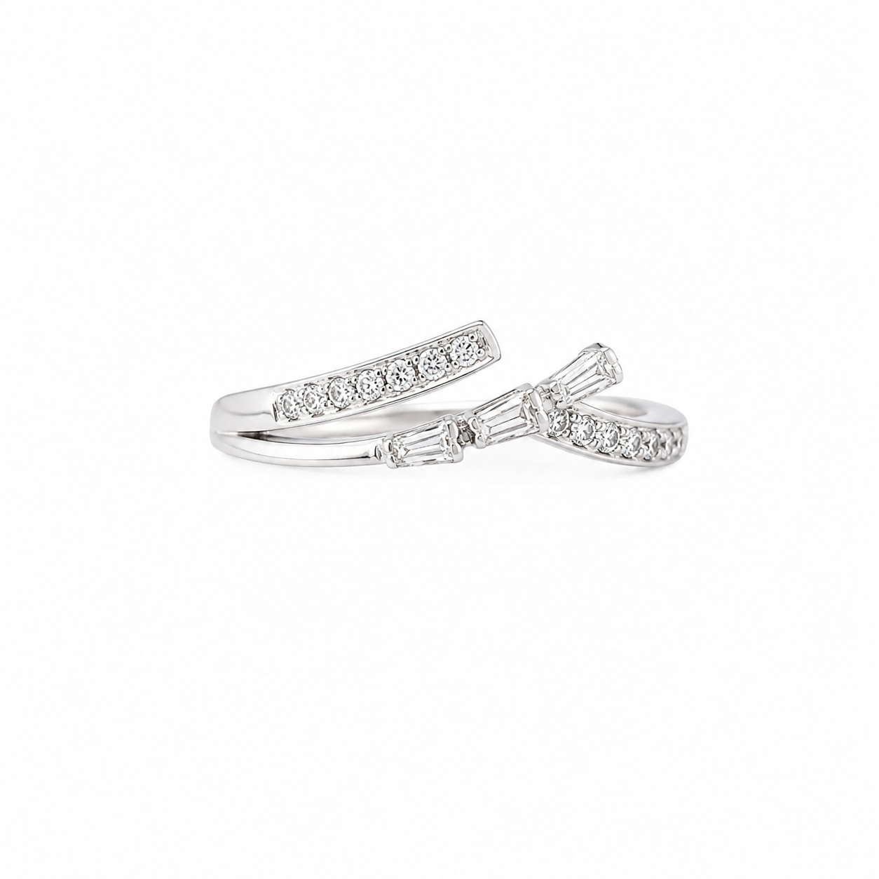 925 Silver  Aurora Shine Ring