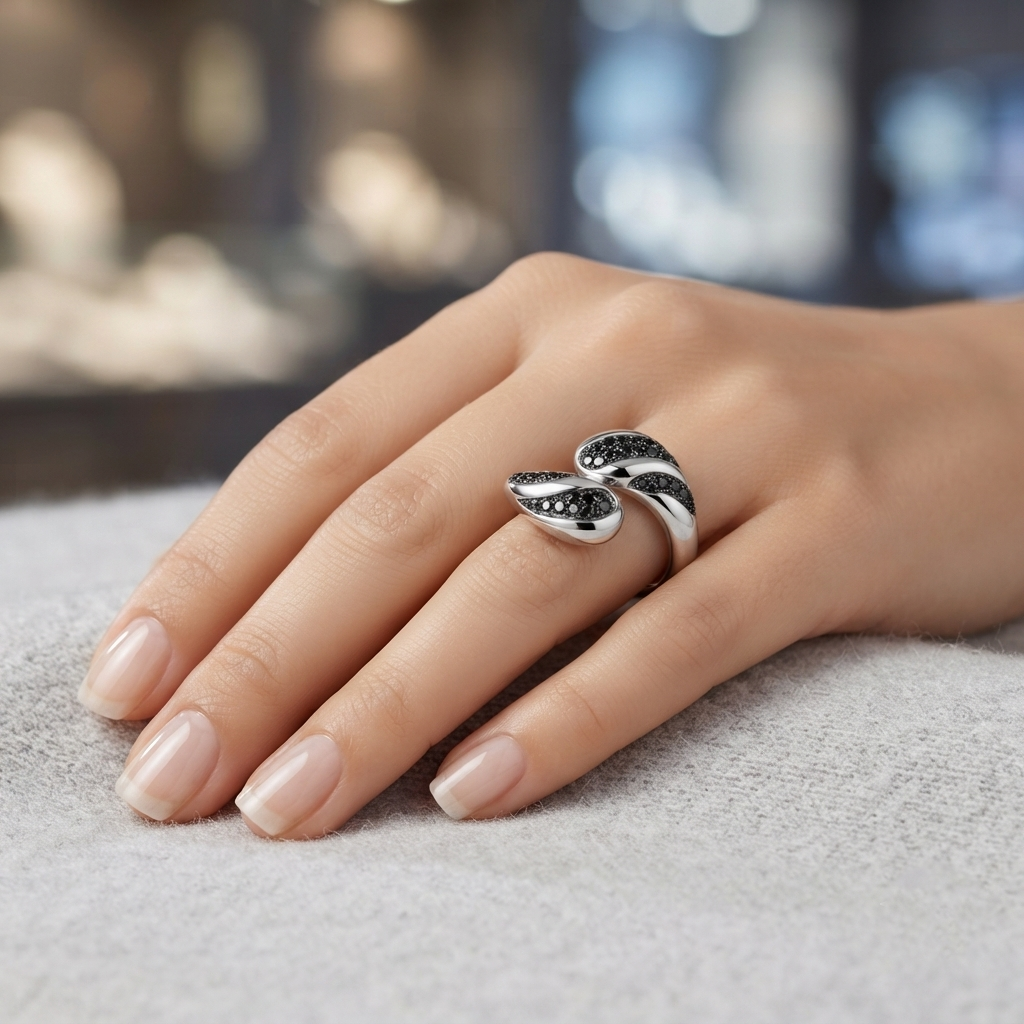 925 Silver Eternal Spark Ring
