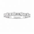 SIGOR 925 Silver Infinity Glow Ring