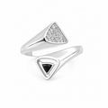 SIGOR 925 Silver Starlight Elegance Ring