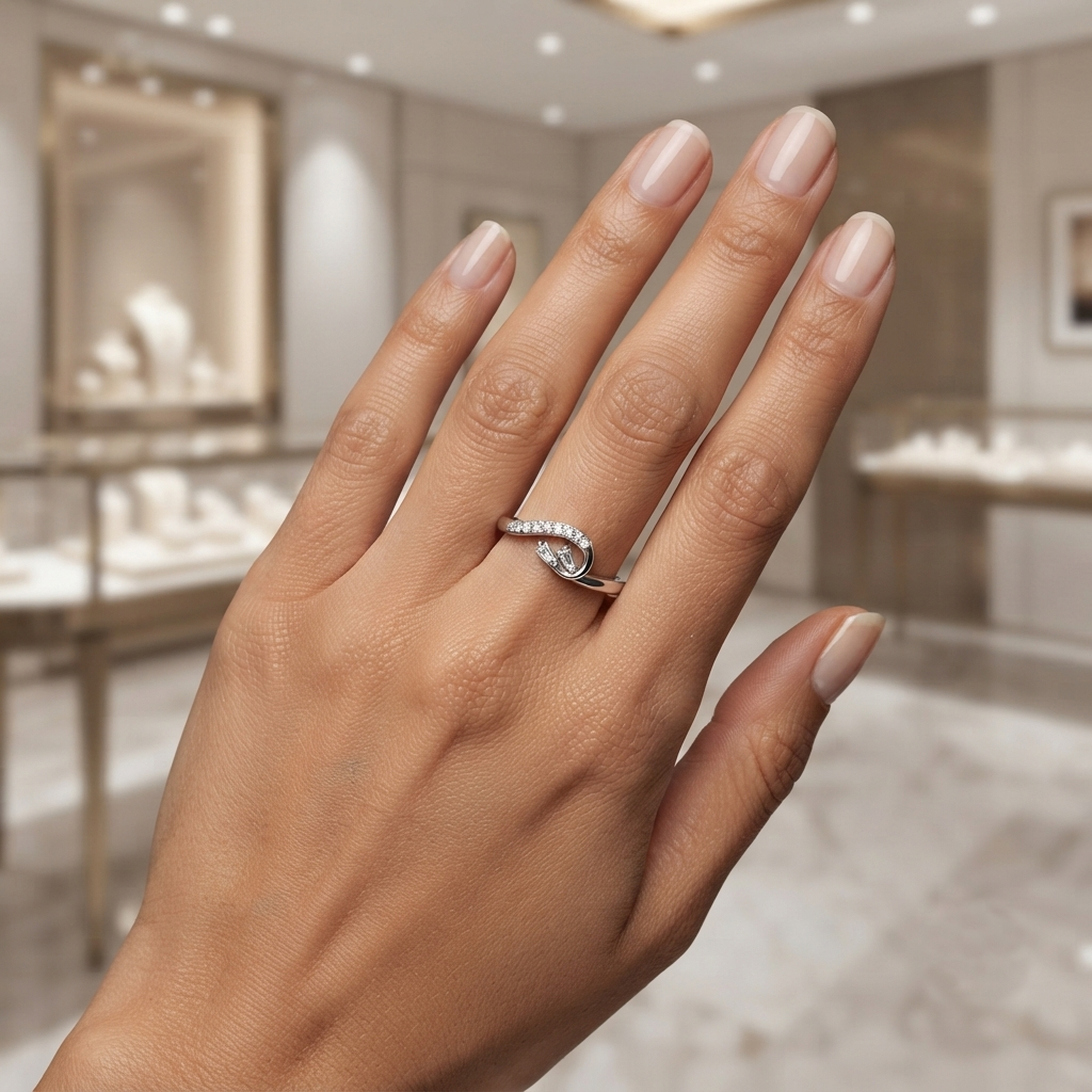 925 Silver Enchanted Halo Ring