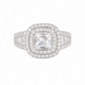 925 Silver Ivy Blossom Ring