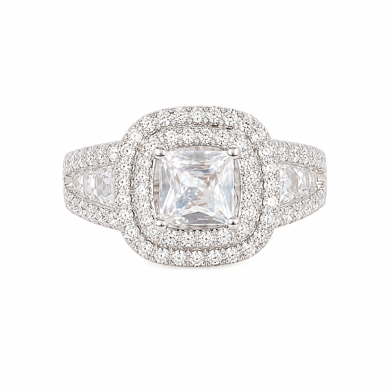 925 Silver Ivy Blossom Ring