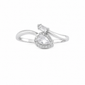 925 Silver Serene Aura Ring