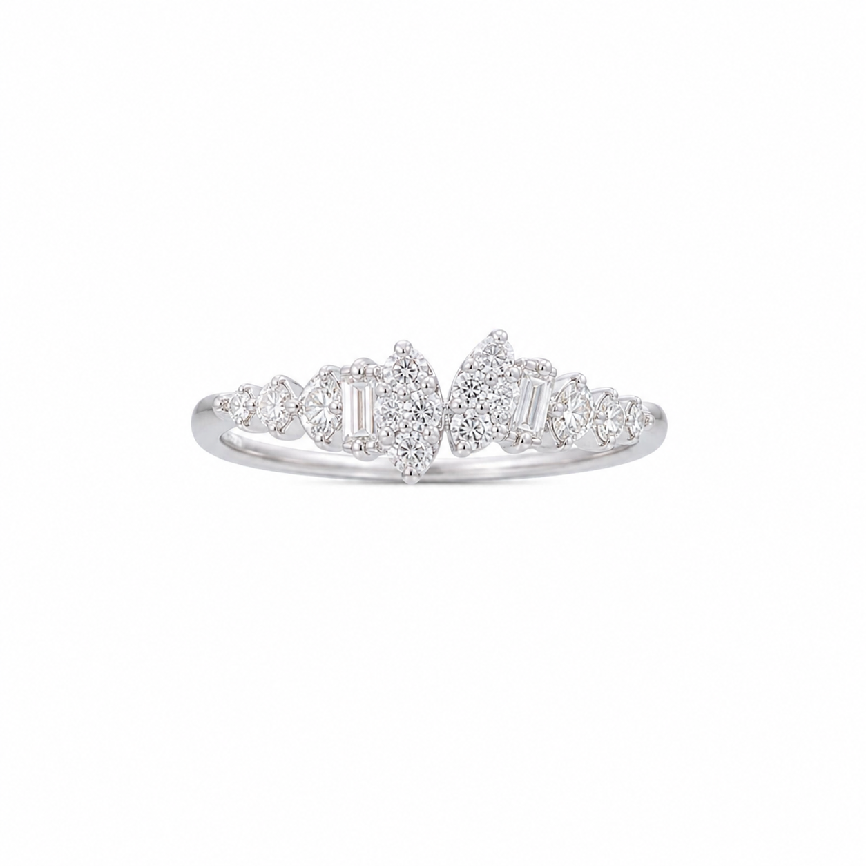 925 Silver Butterfly Essence Ring