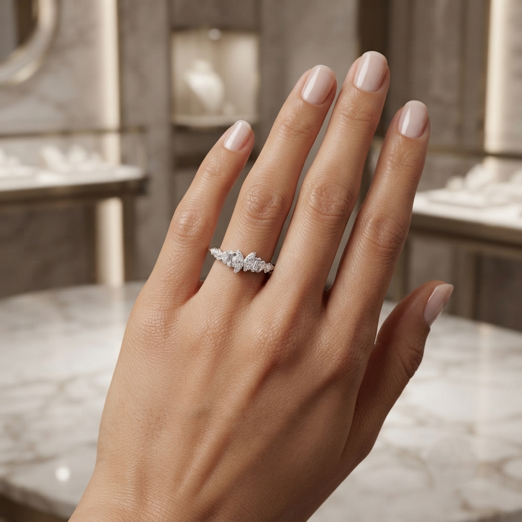 925 Silver Butterfly Essence Ring