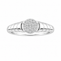 925 Silver Radiant Whisper Ring