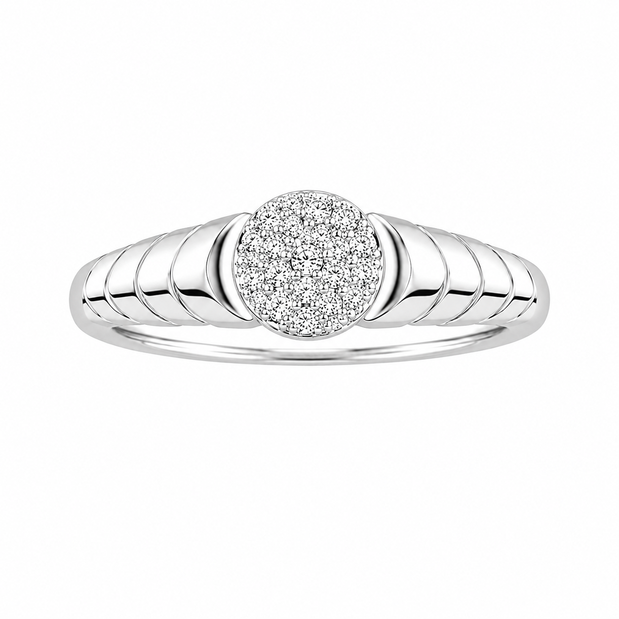 925 Silver Radiant Whisper Ring